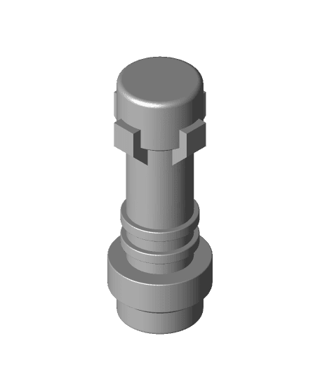 Lego Lightsaber Print-in-Place 3d model