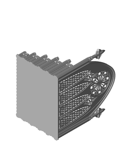 Gothic Cathedral Organizer 3d model