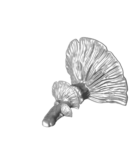 Mushroom shelf “Amanita Caesarea” 3d model