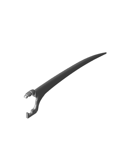 Wolverine_Claw_BLADE_LEFT.stl 3d model