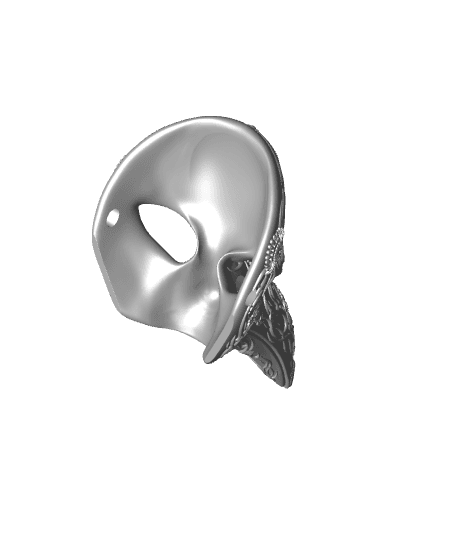 GothicRavenMask_holes.stl 3d model