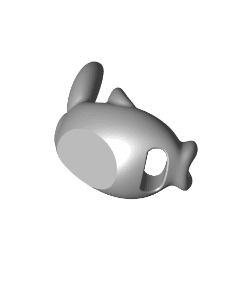 Blob Lab Fish 4 Body.STL 3d model