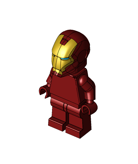 Ironman Lego.STEP 3d model