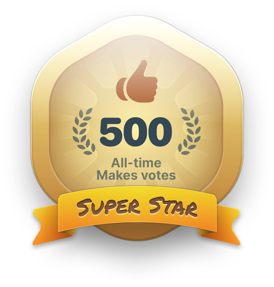 500 All-time make votes