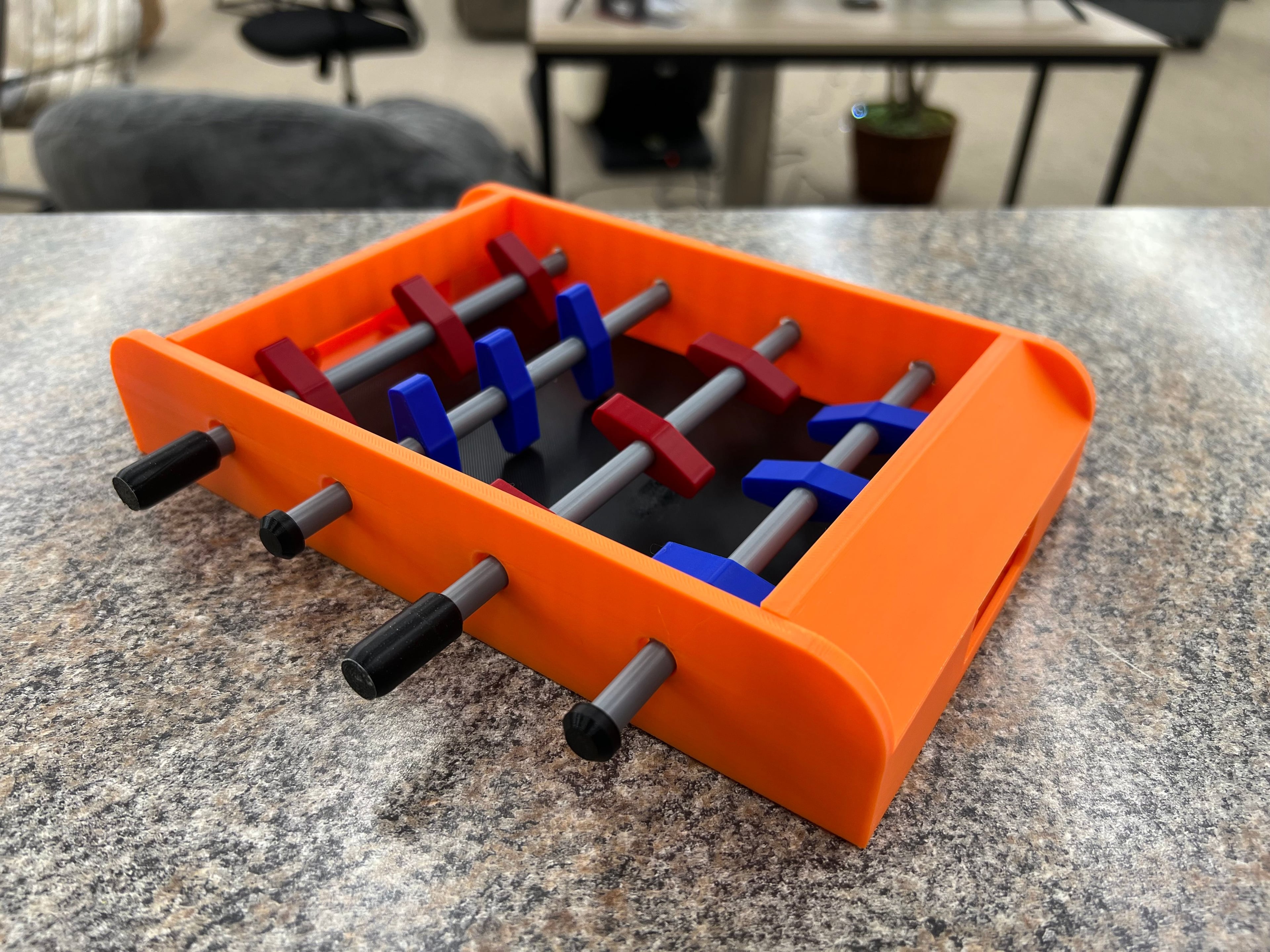 Tabletop Foosball Table! 3d model