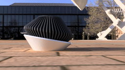 Modern Planter 001 3d model