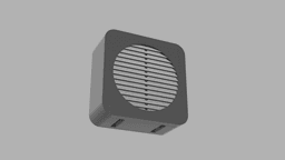 Outdoor Enclosure for SensorPush Temperature Humidity Sensor | Zigbee Smart Home Monitor Case 3d model