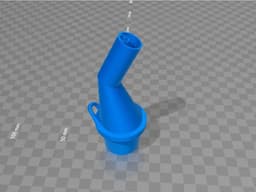 filler neck for frost protection 3d model