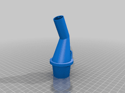 filler neck for frost protection 3d model