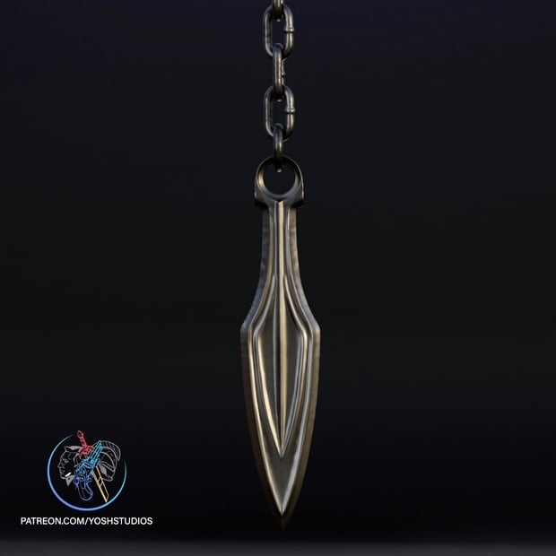 Scorpion MK1 Kunai 3D Print File STL 3d model