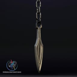 Scorpion MK1 Kunai 3D Print File STL 3d model