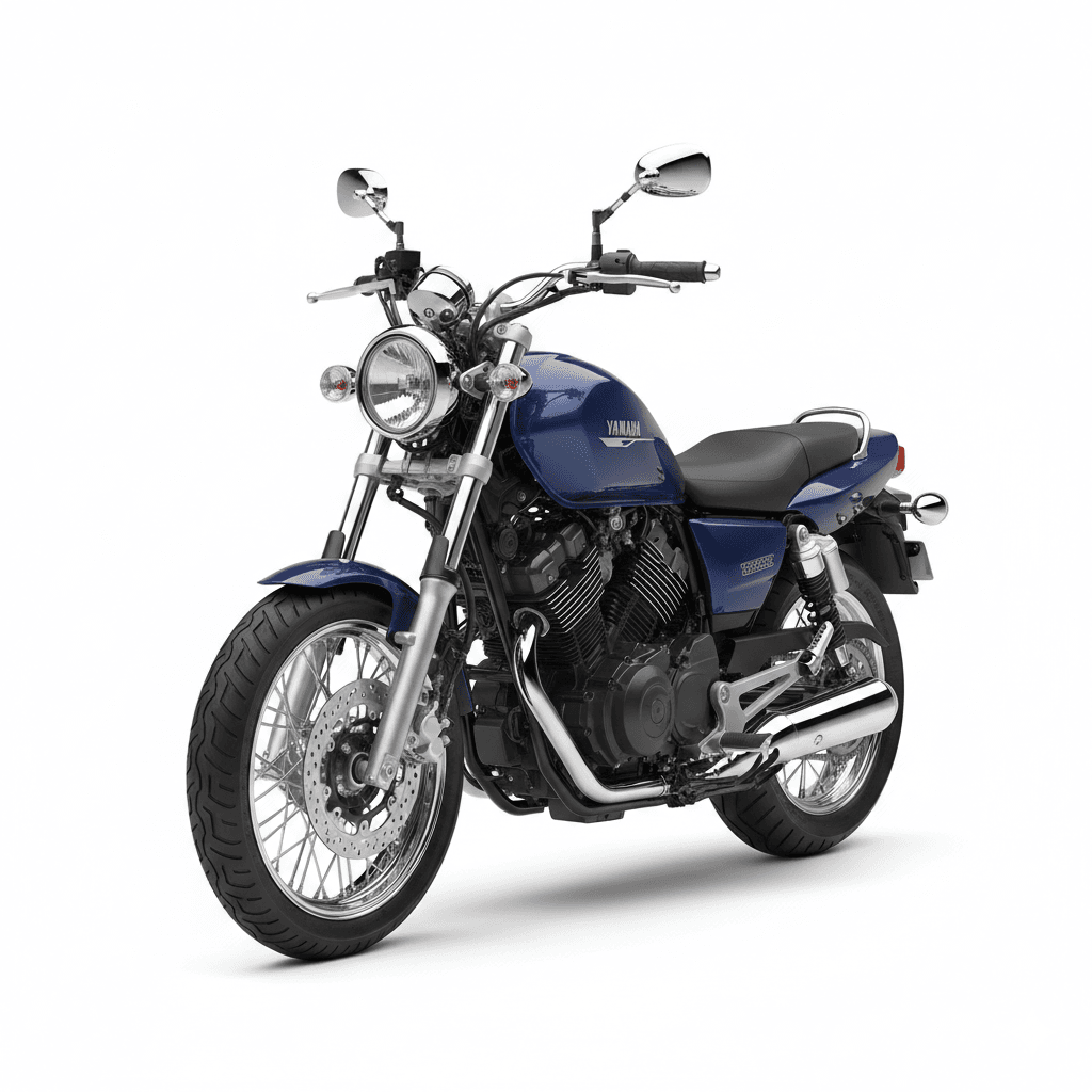 Yamaha V Star 250 Cruiser Motorcycle 3d model