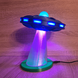 UFO LED LAMP 3d model