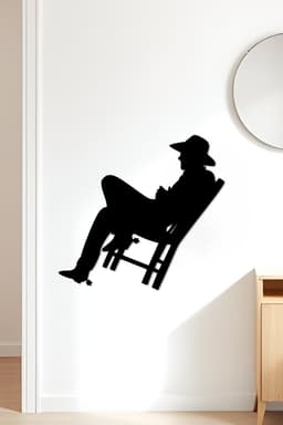 Sheriff Wall Art, Wall Decor, Home Decor 3d model