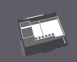 Desk & Tools Organiser 3d model