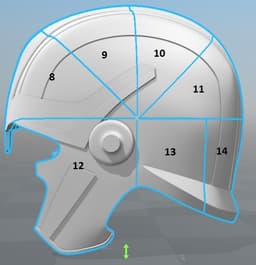 Thor Ragnarok Helmet 3d model
