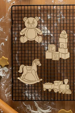 Baby Toys Cutter, Biscuit Cutter 3d model