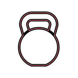 Kettlebell Cookie Cutter STL File - 4 inches 3d model