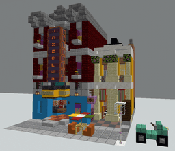Minecraft Jazz Club 3d model