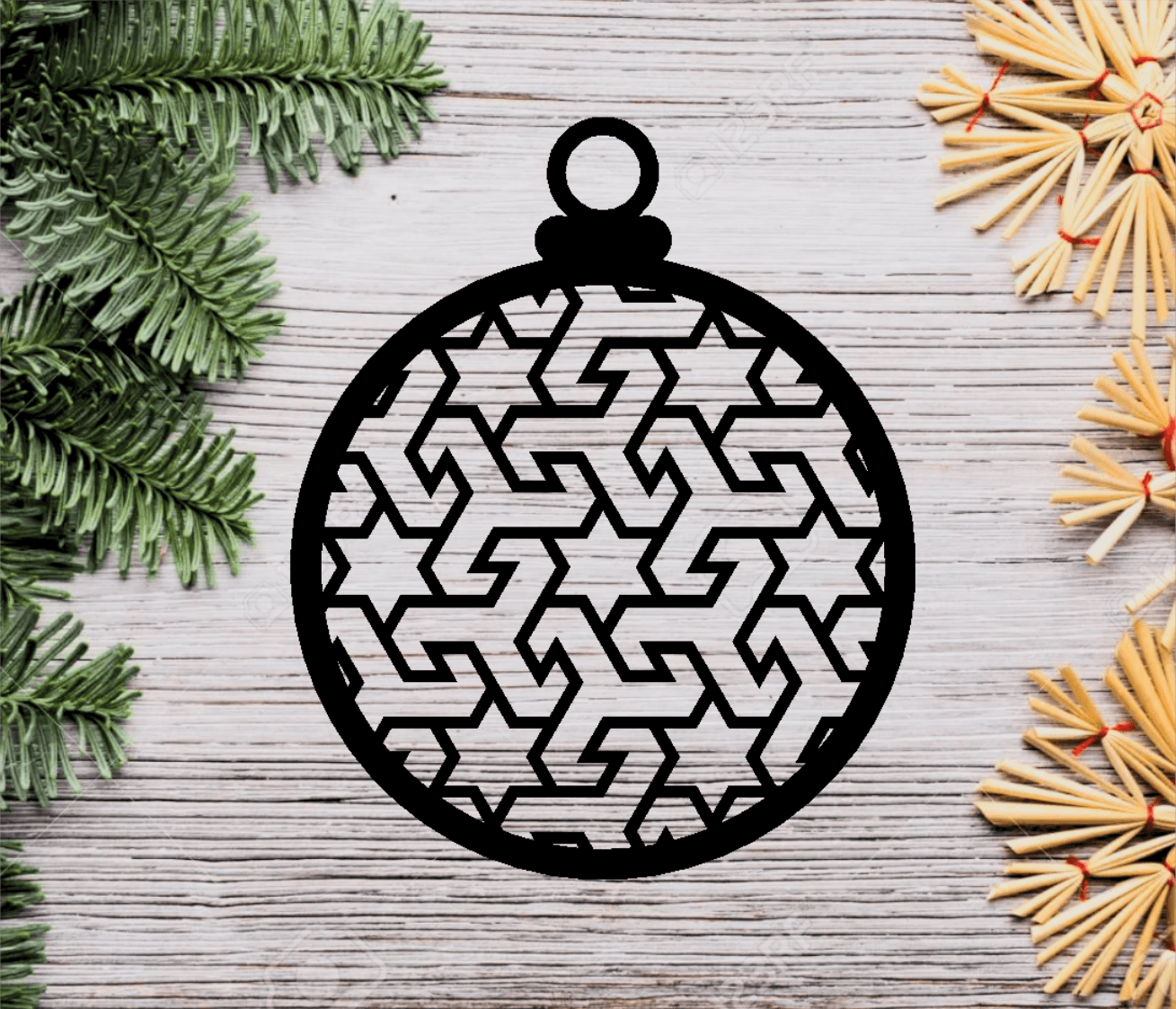 Christmas Tree Decoration 3d model