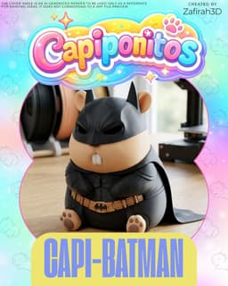 CAPIPONITO CAPI-BATMAN 3d model