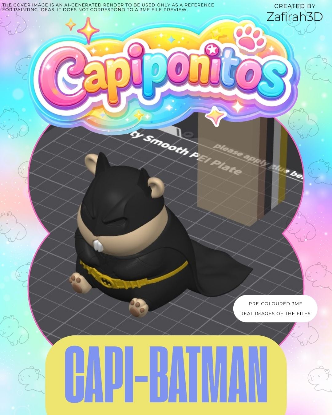 CAPIPONITO CAPI-BATMAN 3d model