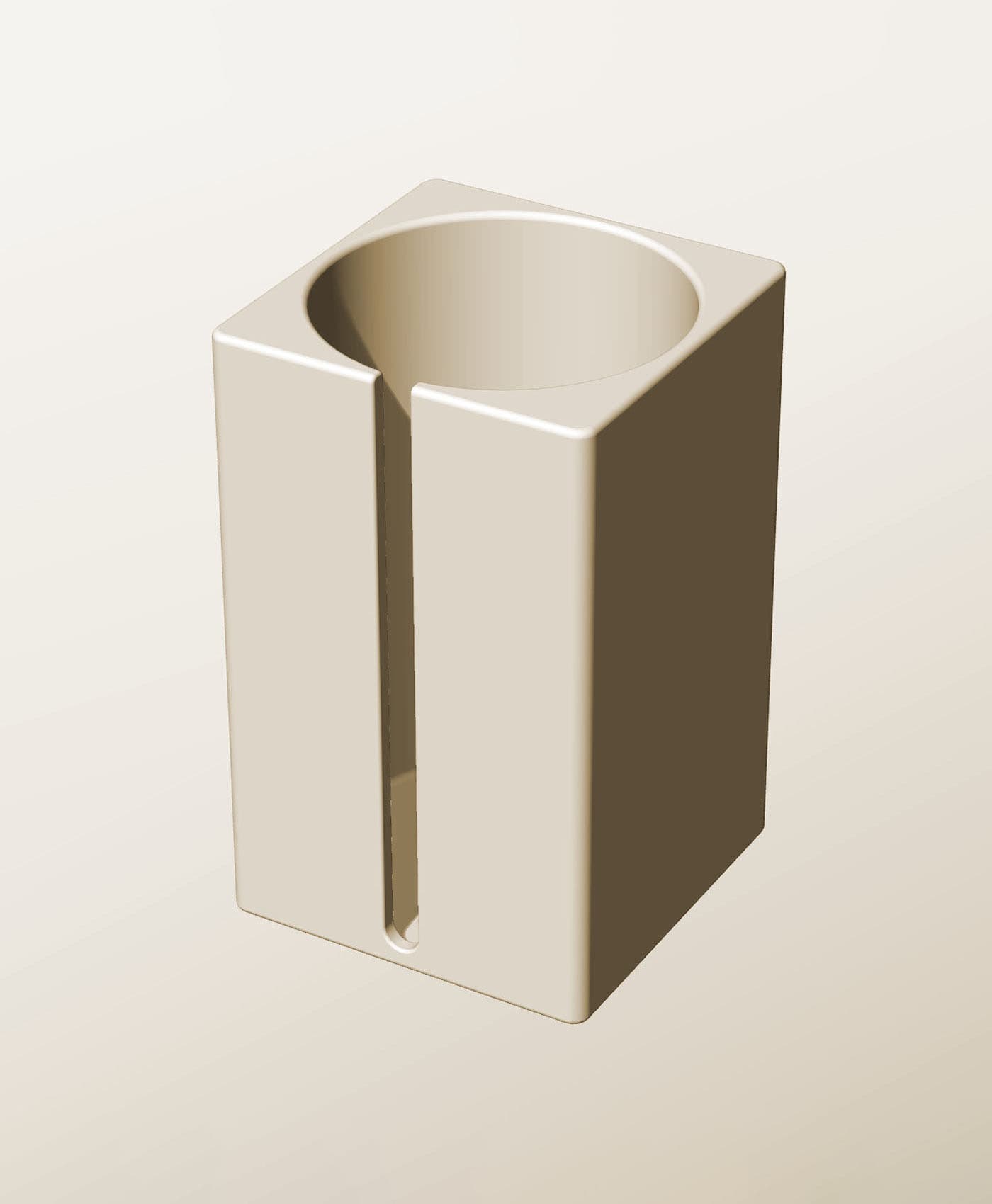 CS96-170-S Stacking slotted module bin for modern home decor 3d model