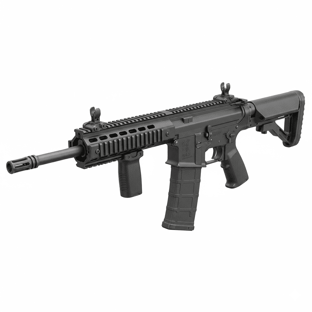 Gun B&T APC556 Tactical Carbine 3d model