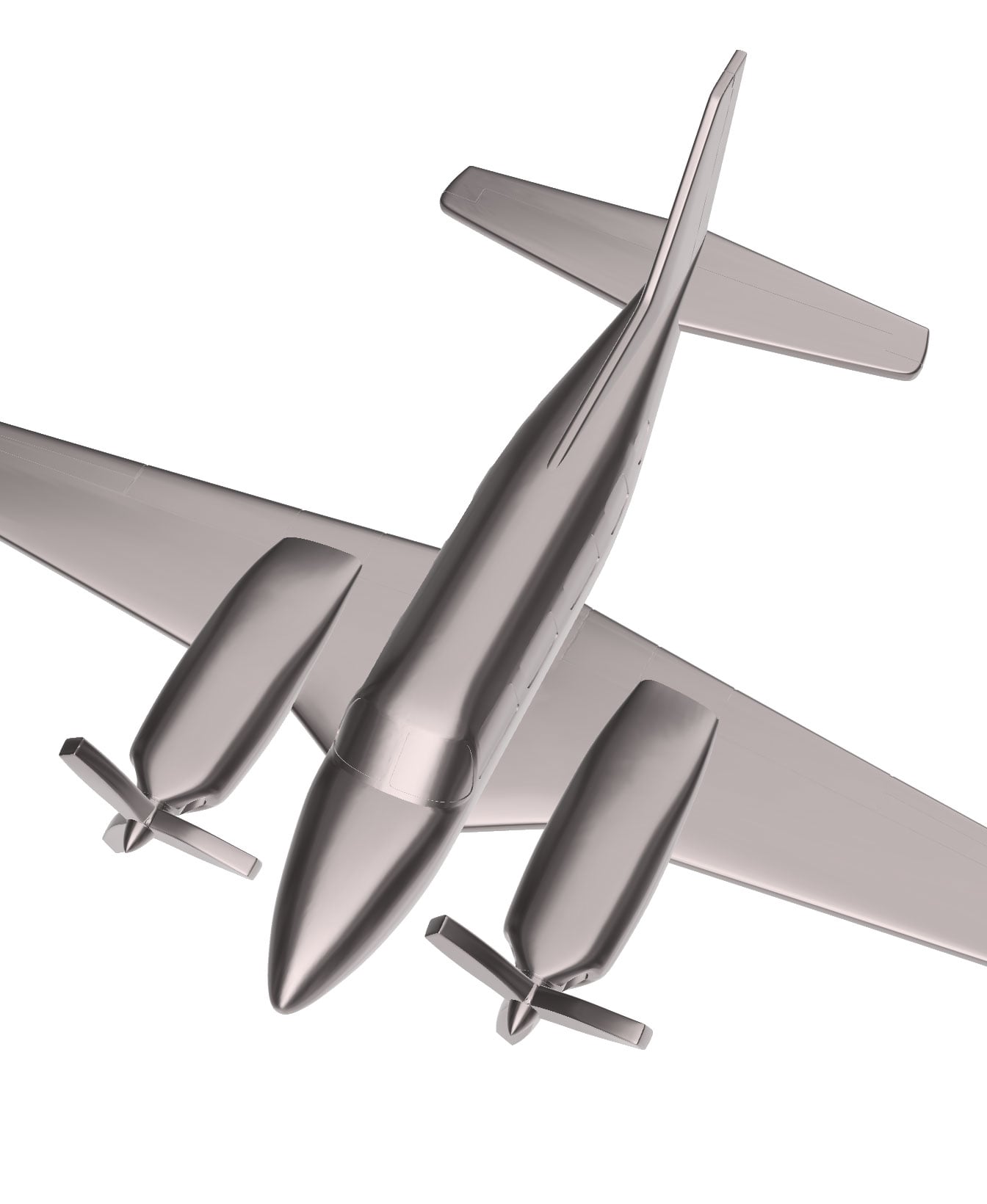 Piper PA-31-310 Navajo 3d model