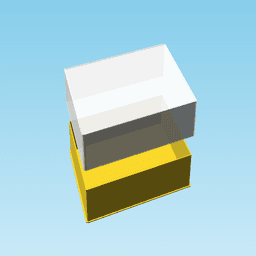 BLACK LOZENGE, nestable box (v1) 3d model