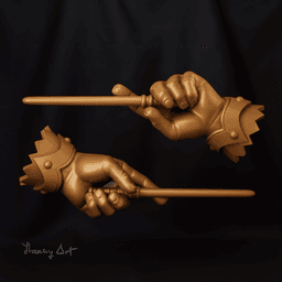 Flourish & Blotts Manicule Harry Potter 3d model