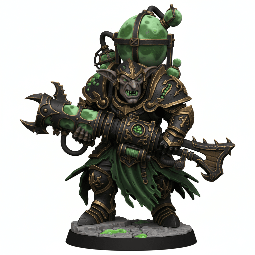 Goblin Plague Engineer Toxic Tank Printable STL Download 3d model