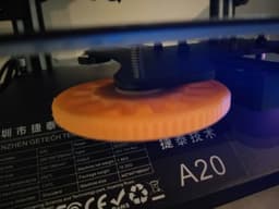 Leveling Knob Geeetech A20 3d model