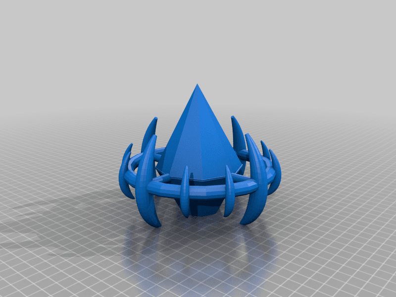 Starcraft pylon protoss meshfix -easy stand 2 versions 3d model