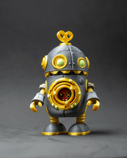 Articulated Twisty Critterbot 3d model
