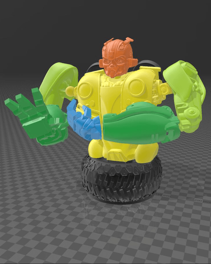 Bumblebee Bust - Transformers 3d model