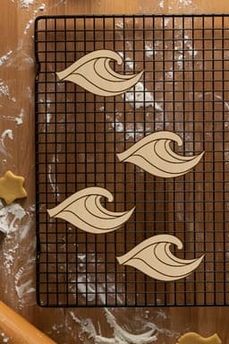 Cookie Cutter, Biscuit Cutter 3d model