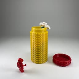 Lego Spare Parts Cup 3d model