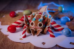 Articulated Gingerbread Tarantula 3d model