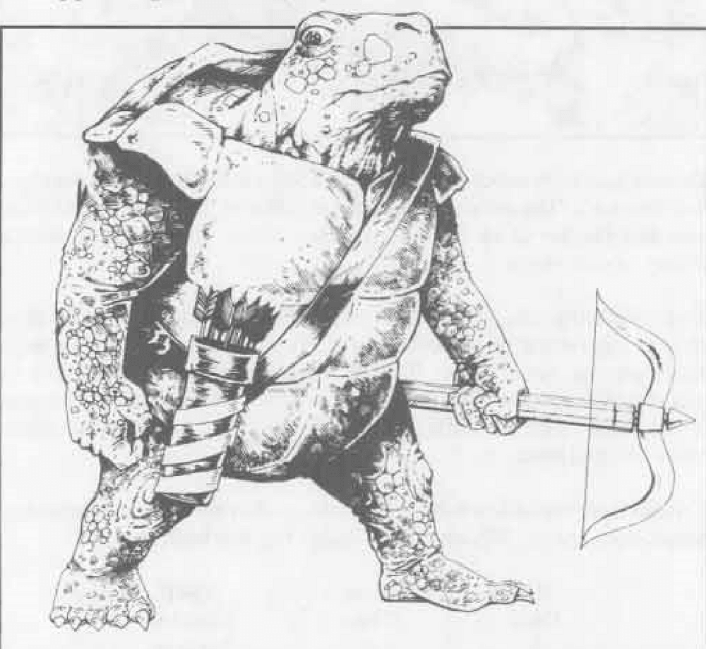 Basic D&D Tortle 3d model
