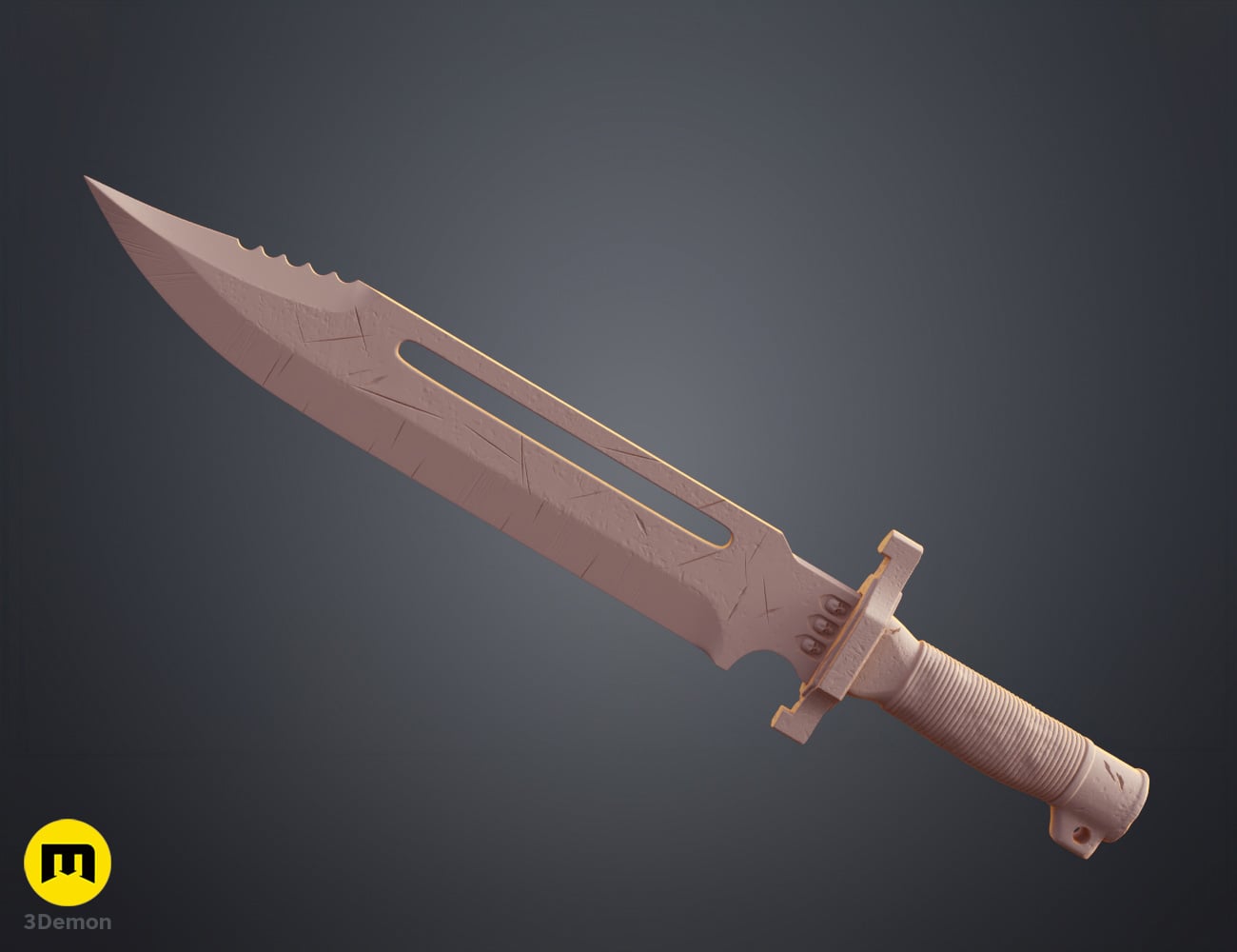 Combat Knife - Drogos Reclamation 3d model