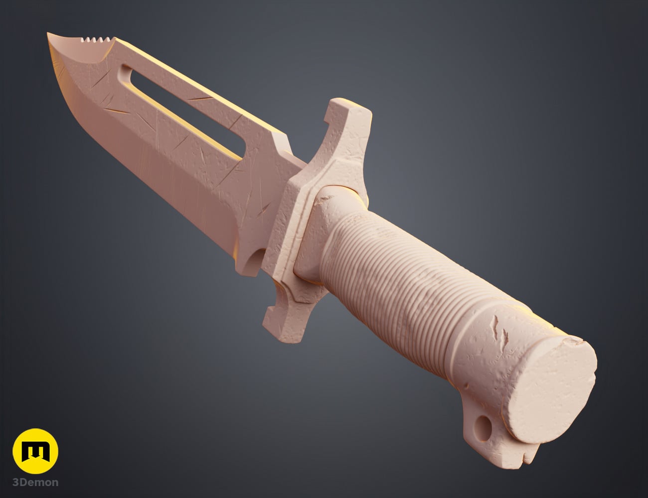 Combat Knife - Drogos Reclamation 3d model