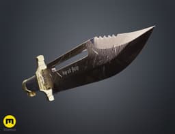 Combat Knife - Drogos Reclamation 3d model