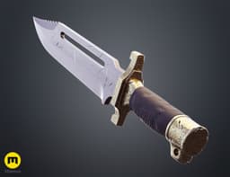 Combat Knife - Drogos Reclamation 3d model