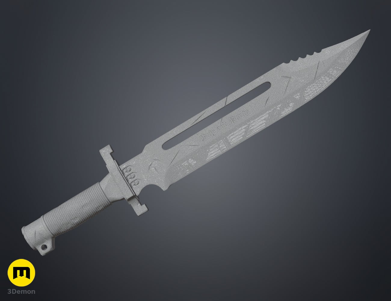Combat Knife - Drogos Reclamation 3d model