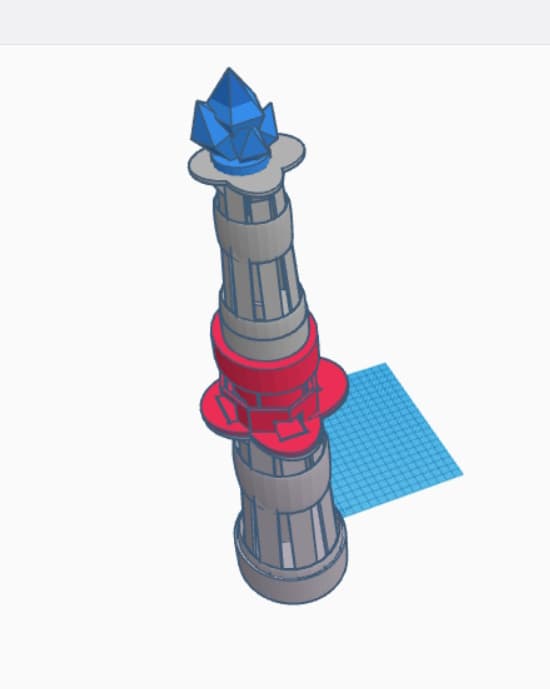 Ward Tower 3d model