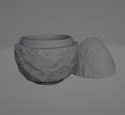 Crystalized Egg 3d model