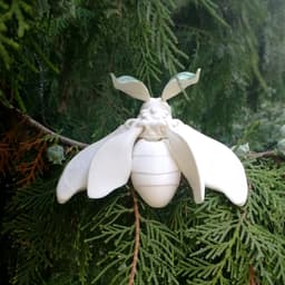 Realistic fuzzy / spongy moth 3d model