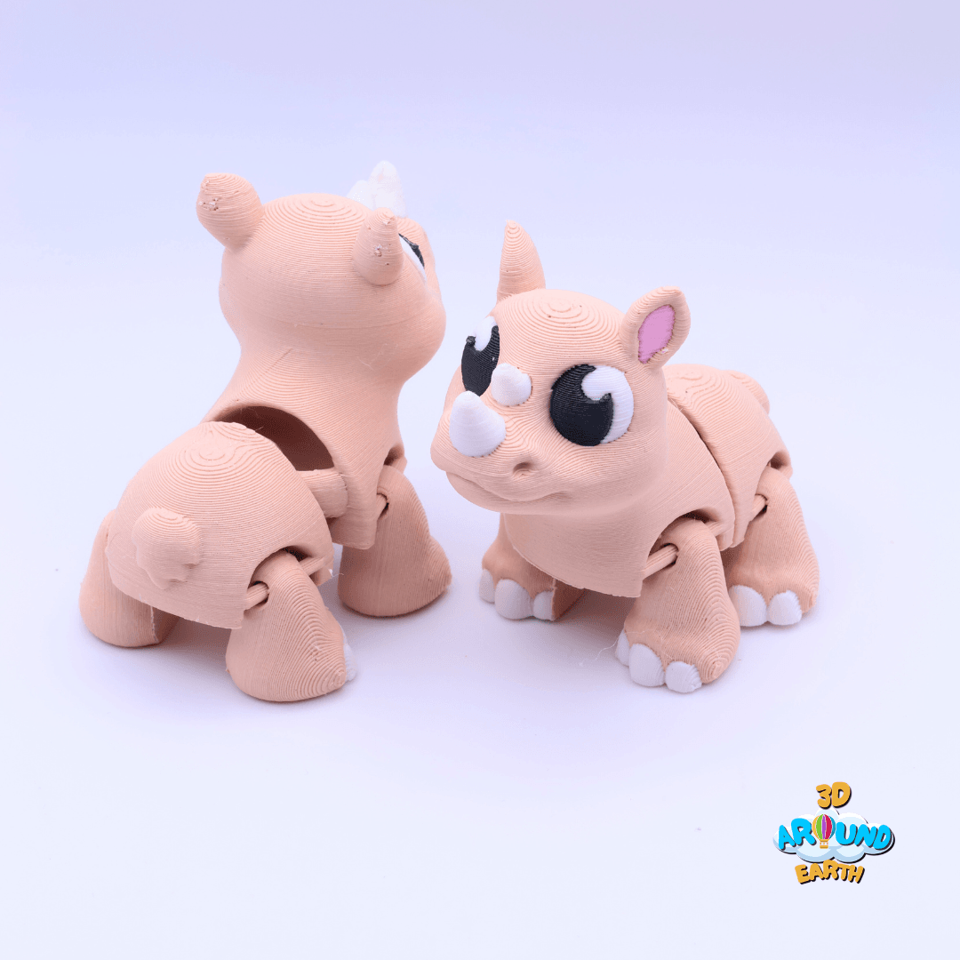 Rhino Diorama 3d model