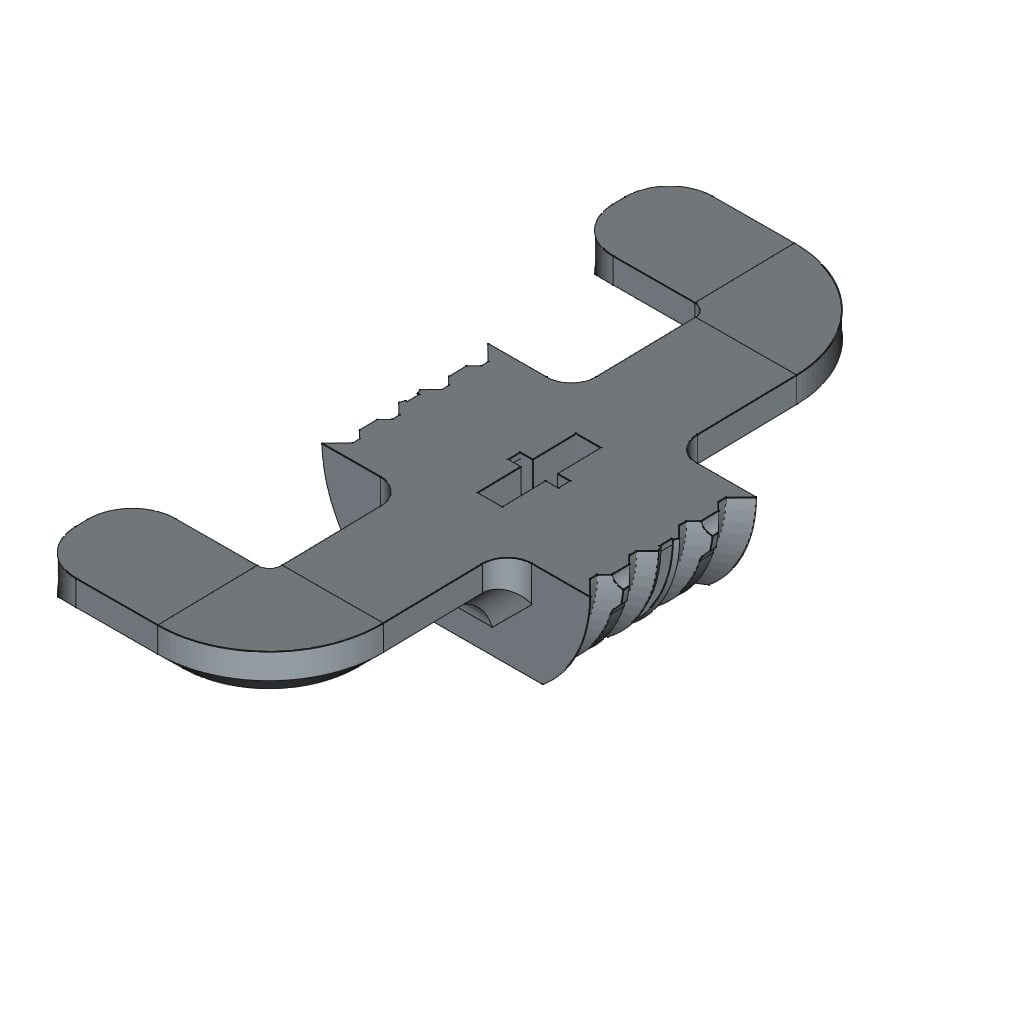 D-LOCK_LARGE-HOOK.8DX10X10-90 3d model